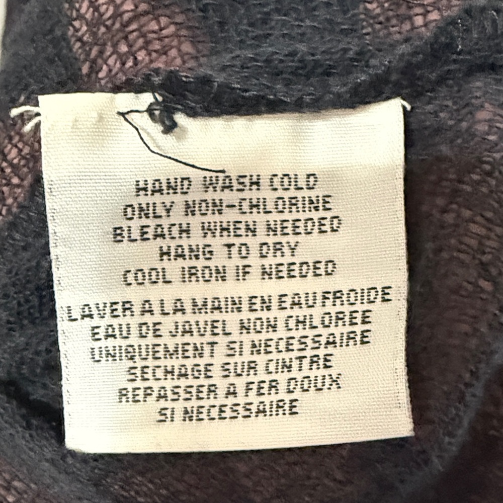 Denim & Supply Ralph Lauren Black Lace Blouse - Picture 4 of 6